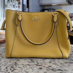 Kate Spade Mustard Satchel Bag